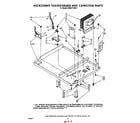 KitchenAid KEMI371SBL0 microwave transformer and capacitor diagram