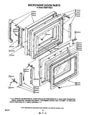 Microwave door