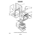 Whirlpool RB120PXV0 oven diagram