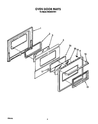 Oven door