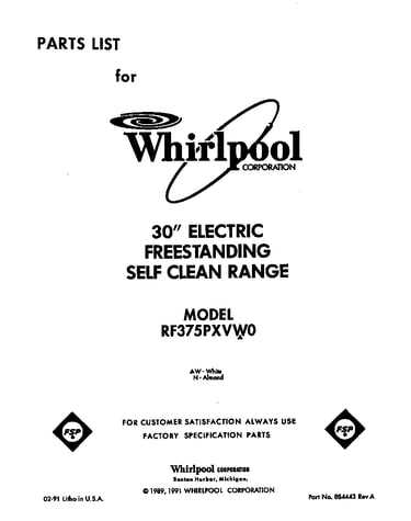 Front cover