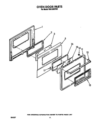 Oven door