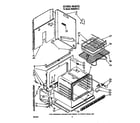 Whirlpool RS600BXV2 oven diagram