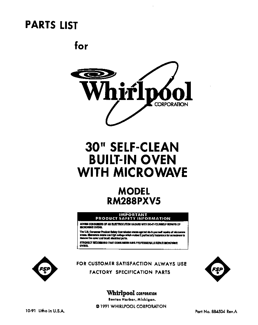 Front cover