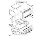 Whirlpool RM288PXV5 microwave cabinet diagram
