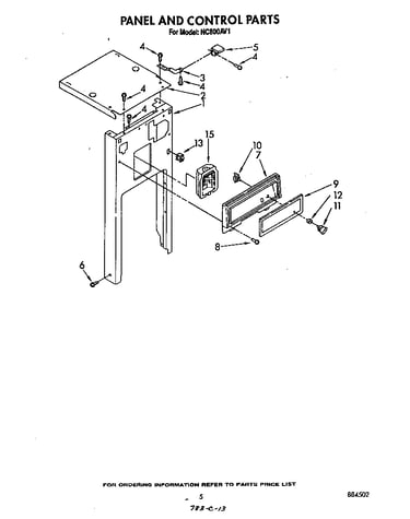 Panel and control