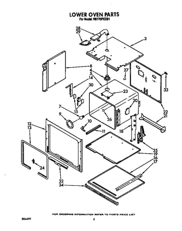 Lower oven