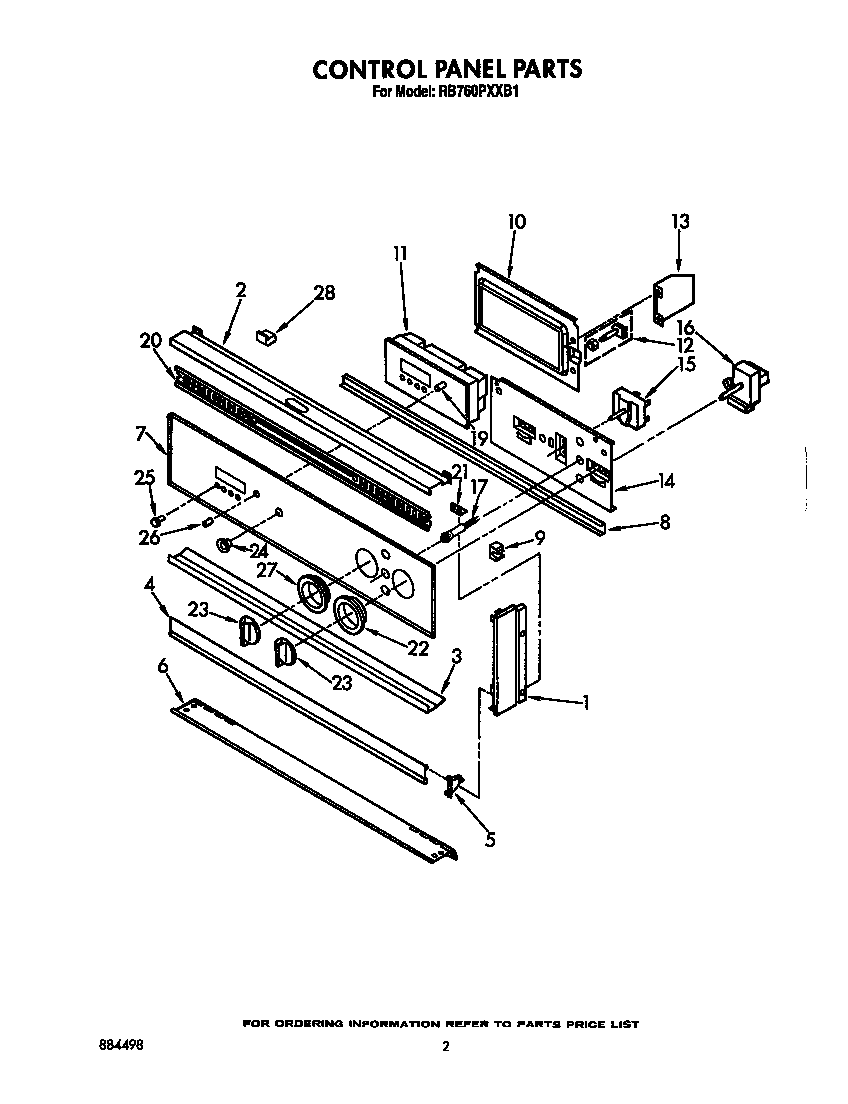 Control panel