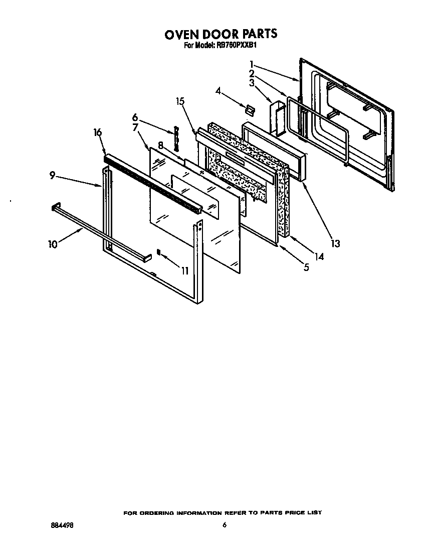Oven door