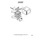 Whirlpool RB170PXXB1 oven diagram