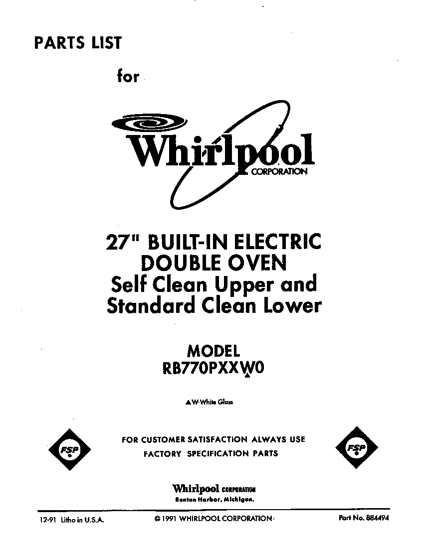 Front cover