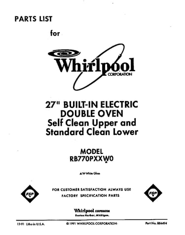Front cover