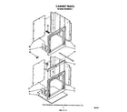 Whirlpool RB130PXV3 cabinet diagram