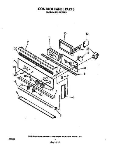 Control panel