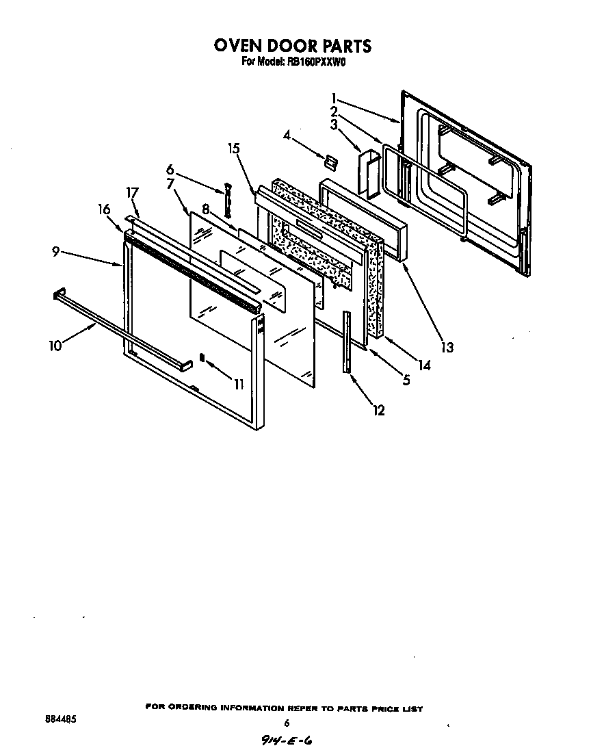 OVEN DOOR