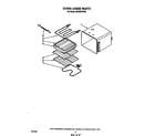 Whirlpool RB160PXXW0 oven liner diagram