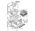 Whirlpool RS676PXV1 oven diagram