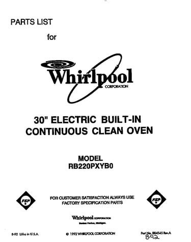 Front cover