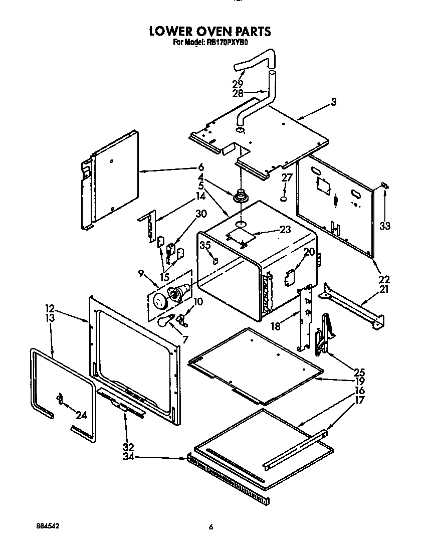 Lower oven