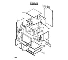 Whirlpool RB160PXYB0 oven diagram