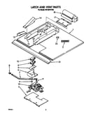 Latch and vent