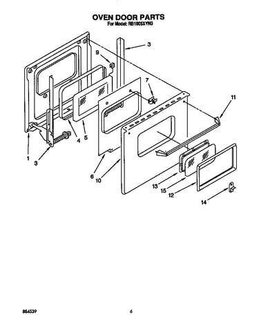 Oven door