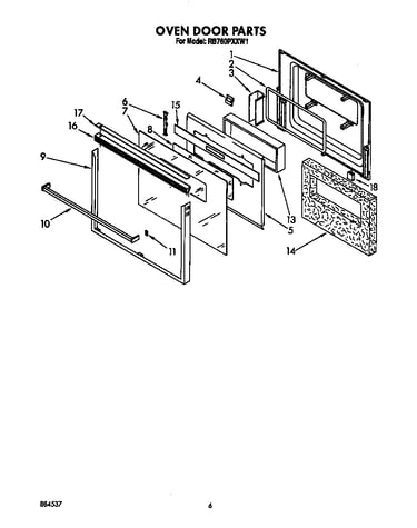 Oven door