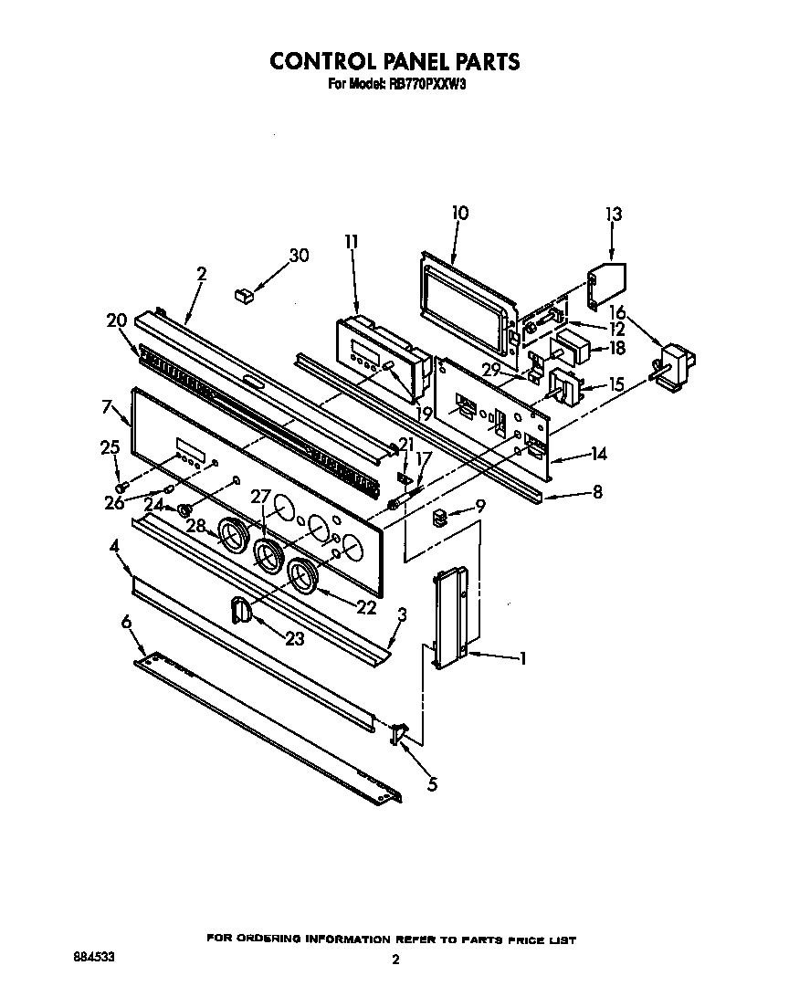 Control panel