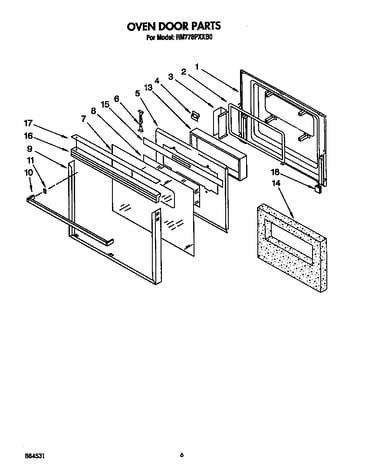 Oven door