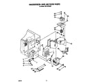 Whirlpool RM778PXXB0 magnetron and air flow diagram