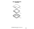 Whirlpool RC8536XTW2 grill and griddle diagram