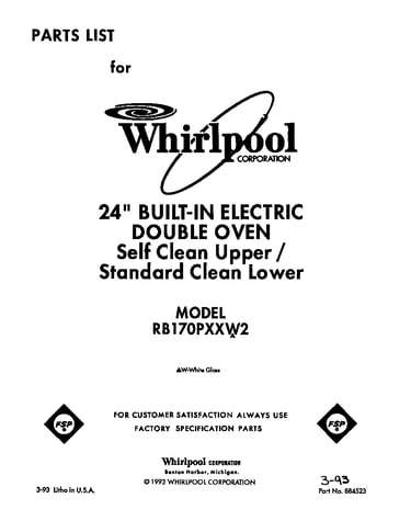 Front cover