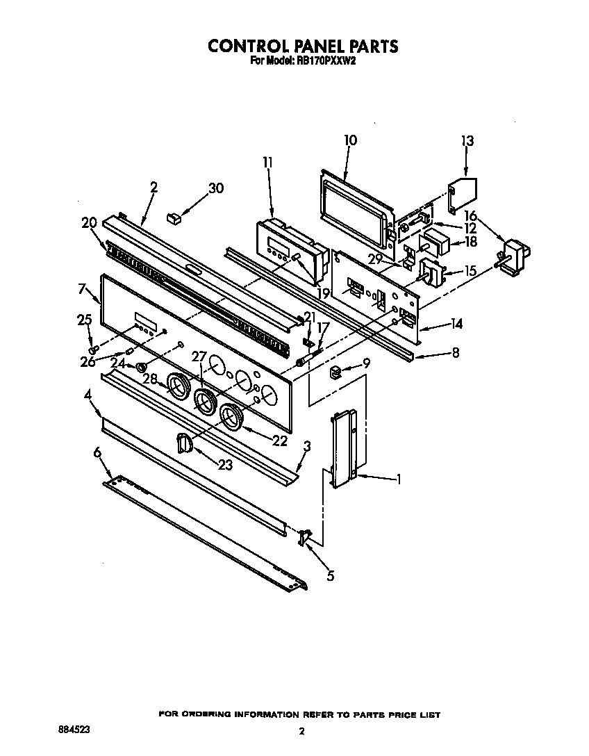 Control panel