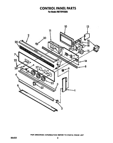 Control panel