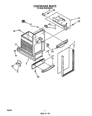 Container parts