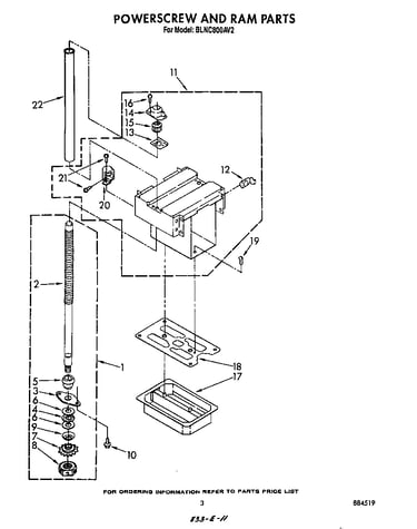 Powerscrew and ram
