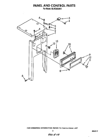 Panel and control