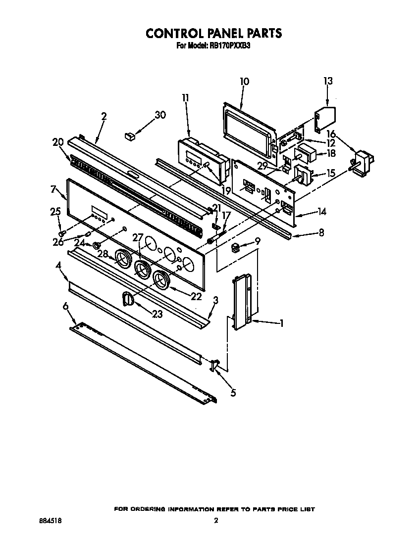 Control panel