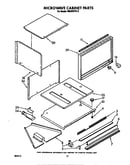 Microwave cabinet
