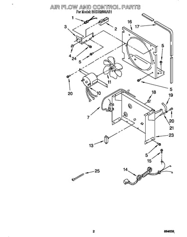 Air flow and control parts