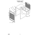Whirlpool BHDH2500AS1 cabinet parts diagram