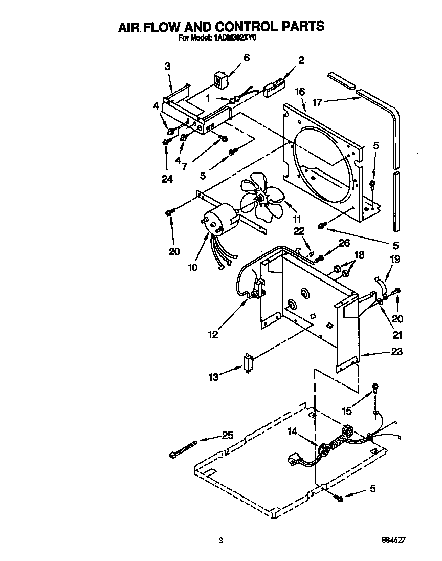 AIR FLOW AND CONTROL PARTS