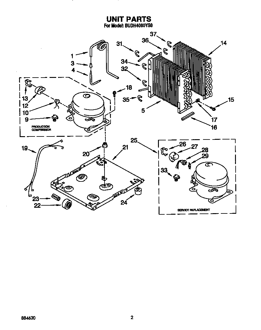 Unit parts