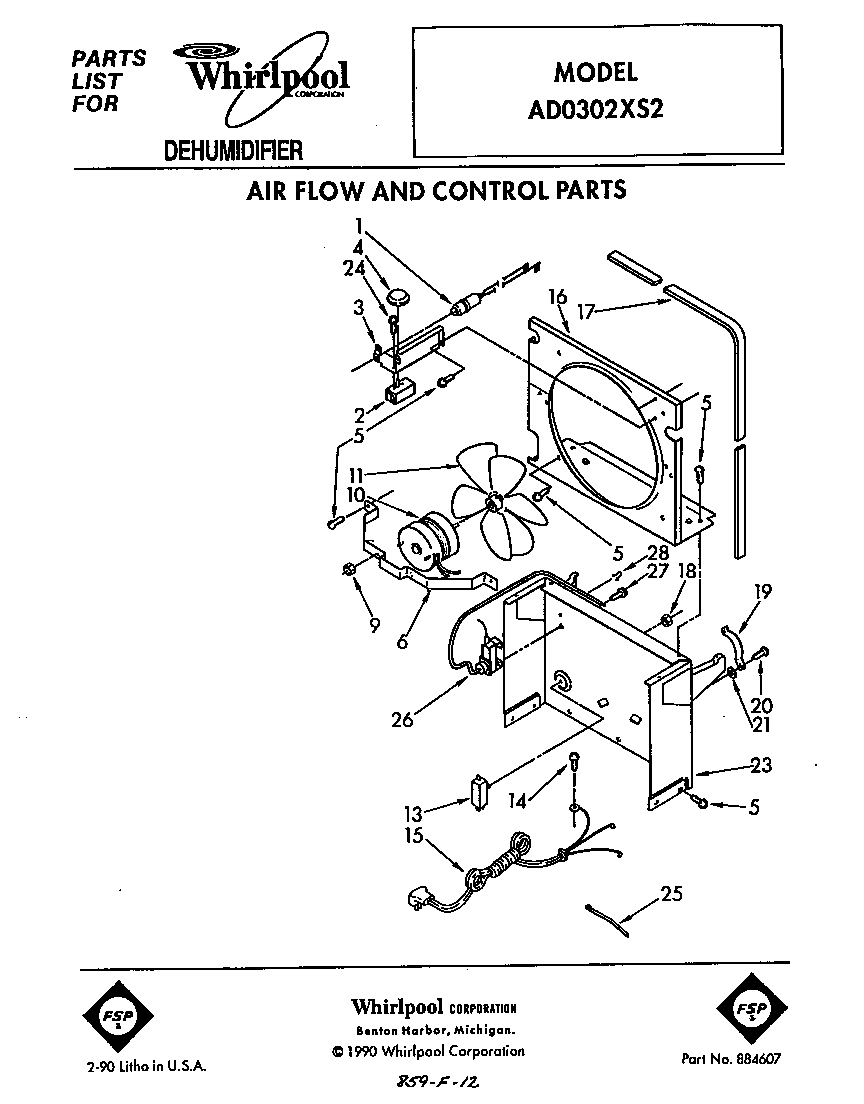 AIR FLOW AND CONTROL PARTS