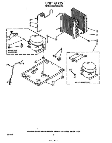 Unit parts