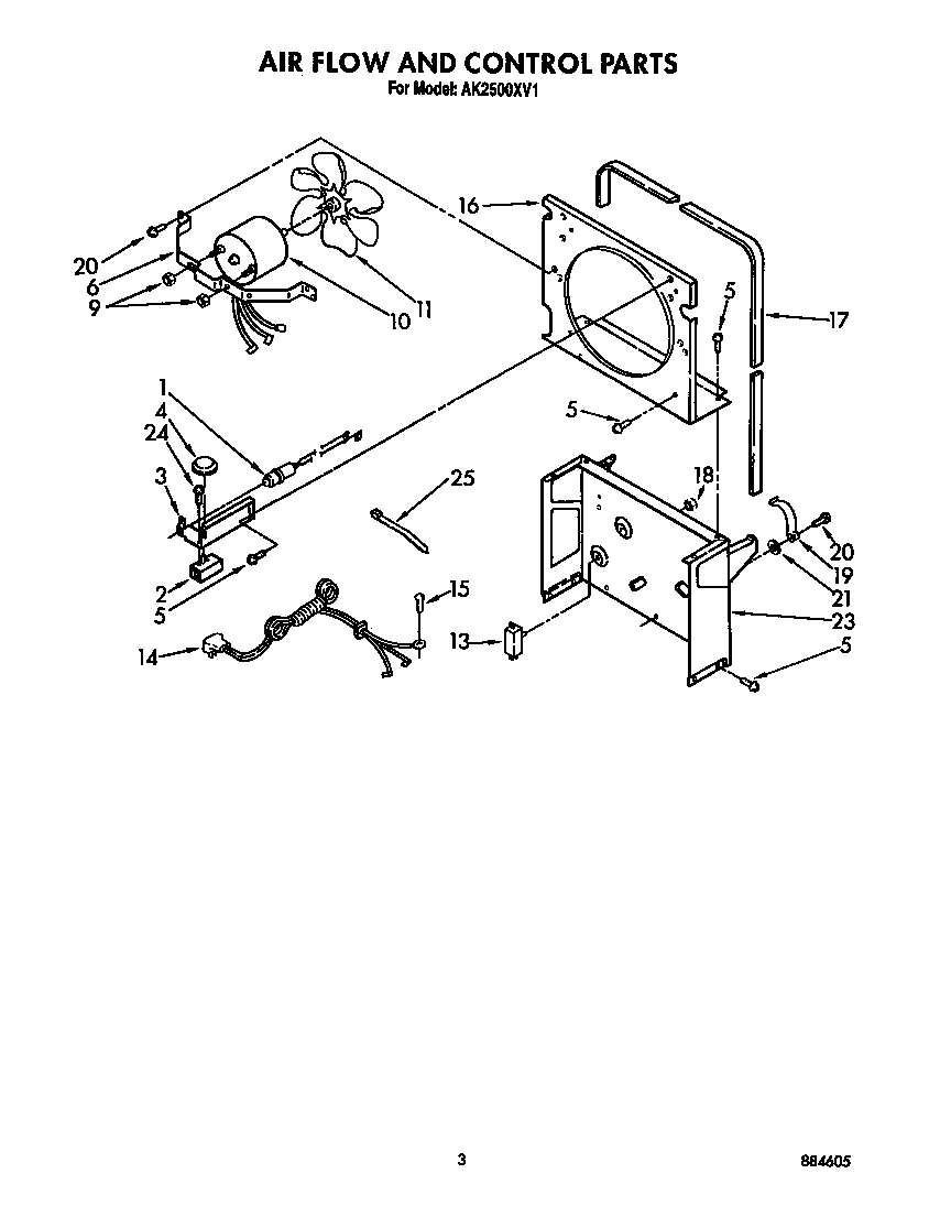 AIR FLOW AND CONTROL PARTS