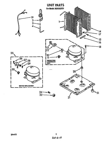 Unit parts