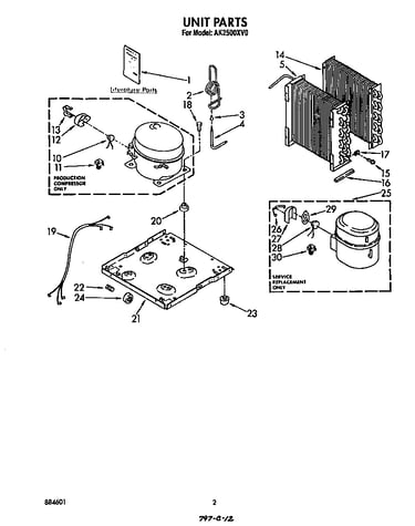 Unit parts