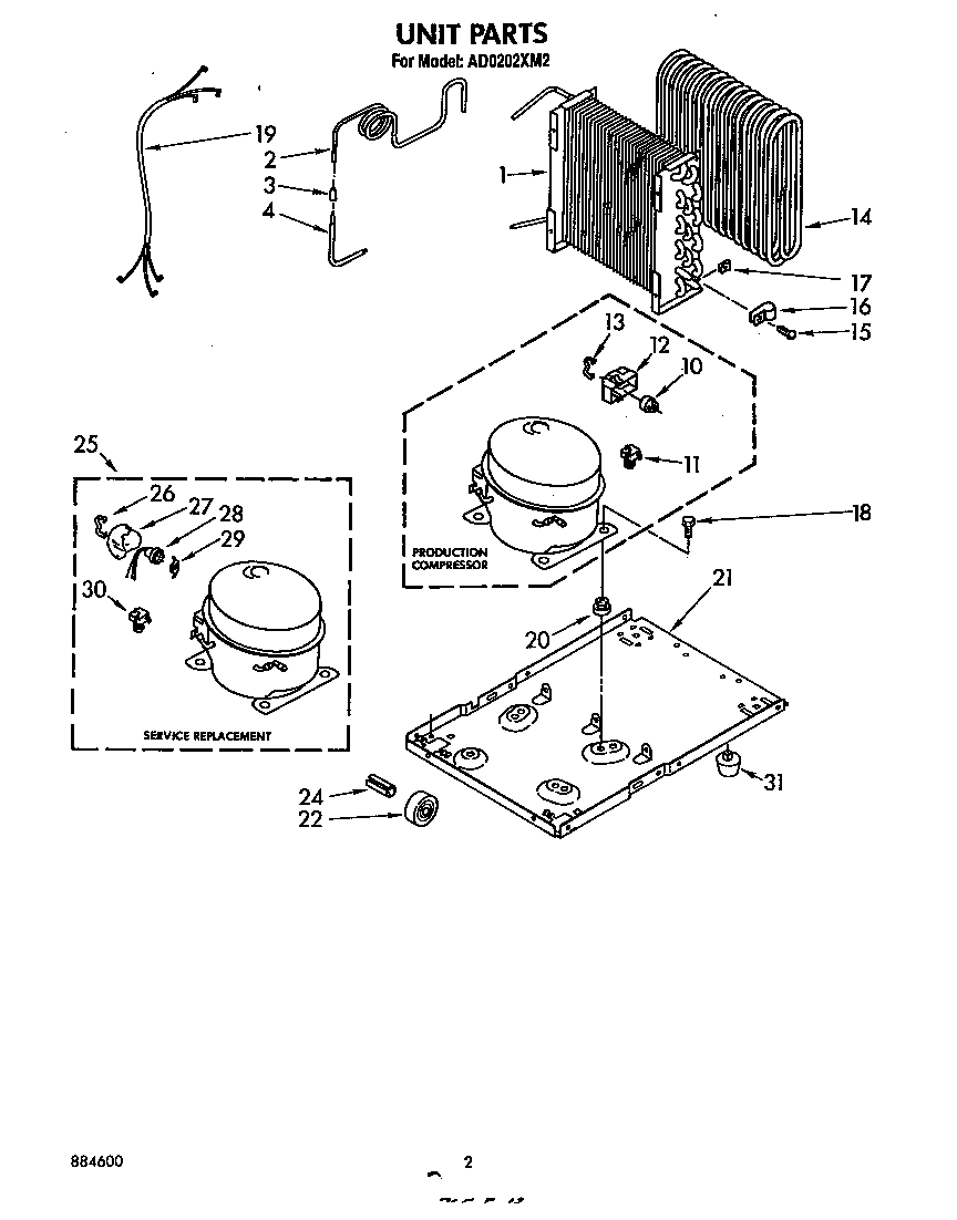 Unit parts