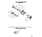 Holiday LUD2100X6 pump and motor diagram